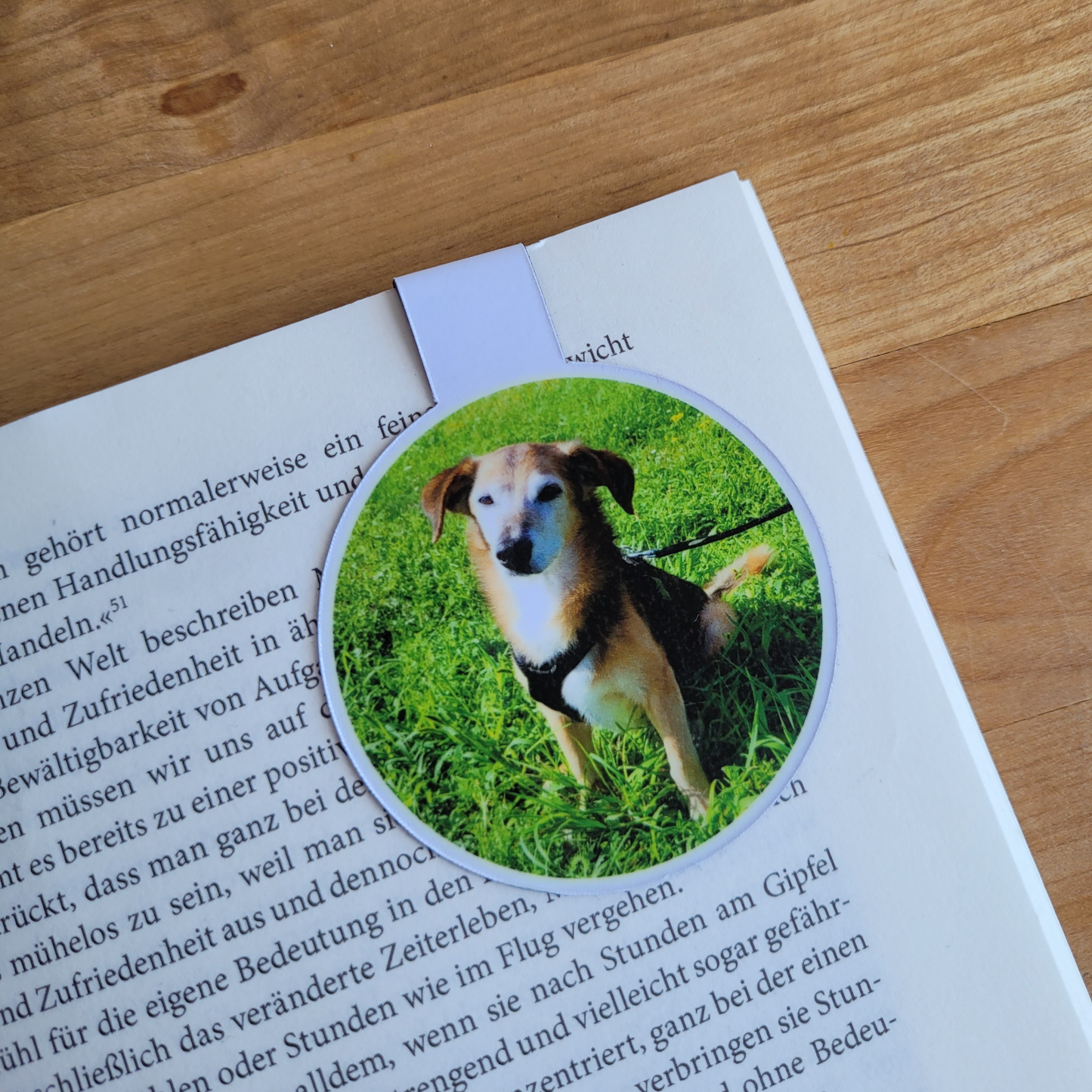 Personalisiertes Lesezeichen - Rund