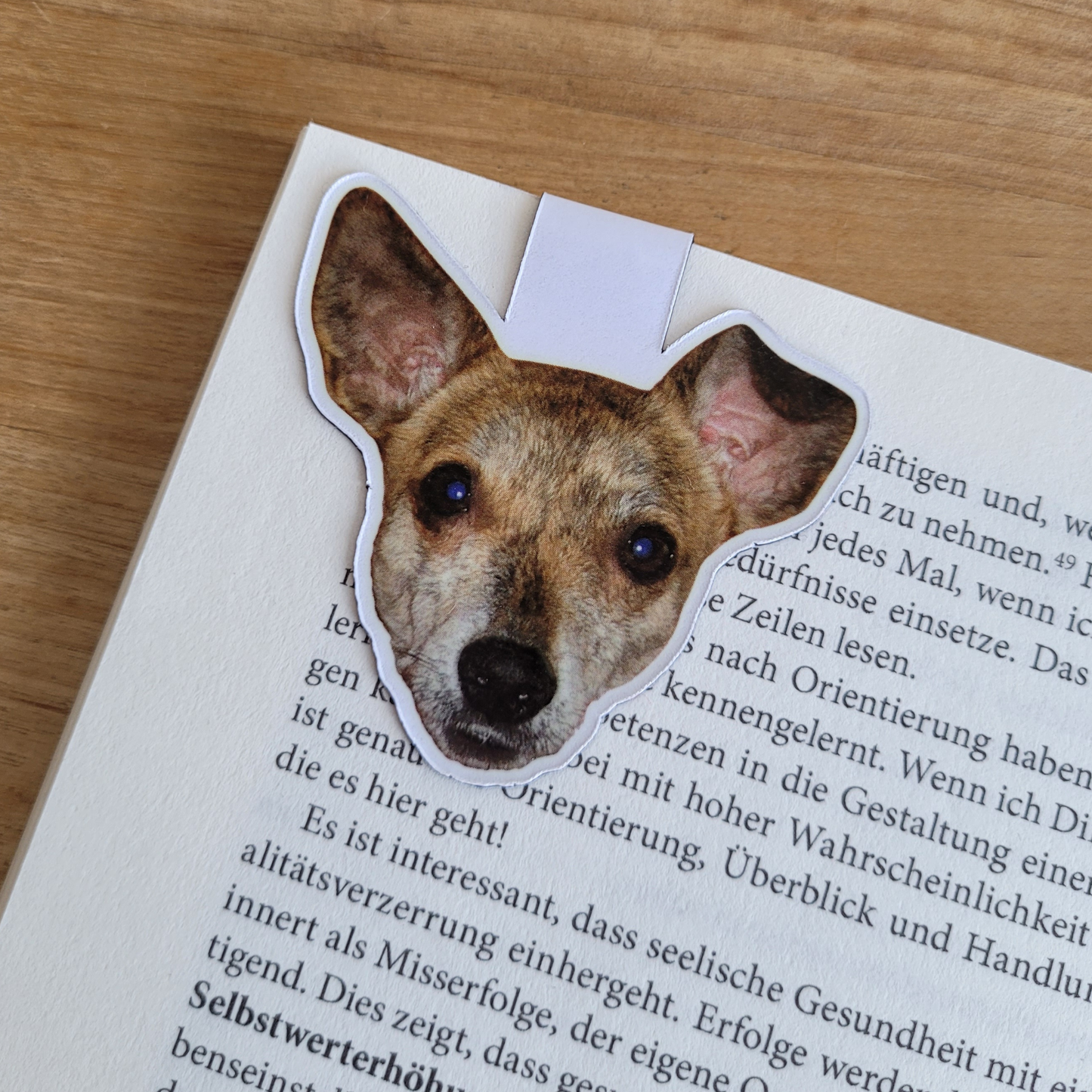 Personalisiertes Lesezeichen - Gesicht