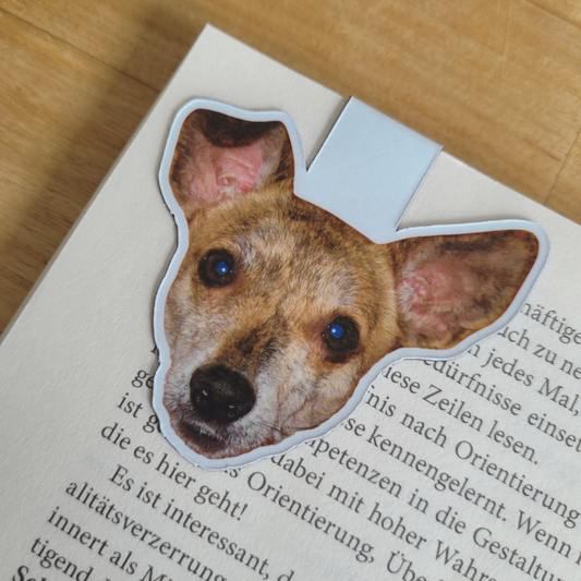 Personalisiertes Lesezeichen - Gesicht