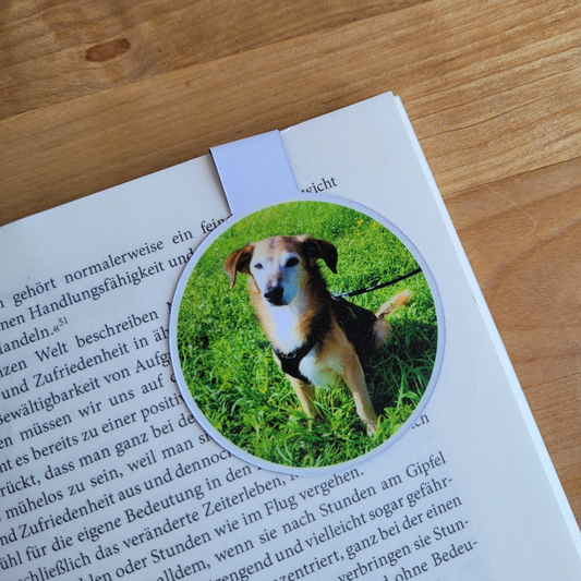 Personalisiertes Lesezeichen - Rund